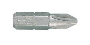 Насадка (бита) торцевая KING TONY 102500P Phillips 1/4" L=25мм PH0