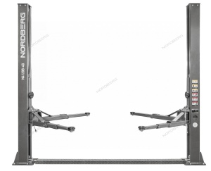 Подъемник двухстоечный 4 т, 380 В, серый NORDBERG N4120B-4G_3+2_380