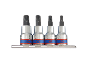 Набор торцевых насадок 1/2", SPLINE, М6-М12 KING TONY 4126PR
