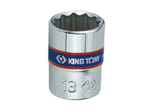Торцевая головка KING TONY 233010M двенадцатигранная 10 мм 1/4" L=24мм