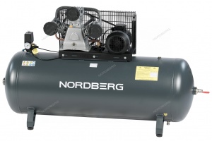 Компрессор поршневой с ременной передачей 380В, ресив. 500л, 950л/мин NORDBERG NCP500/950