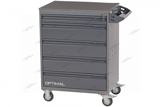 Тележка инструментальная, 5 выдвижных ящиков OPTIMAL NT215