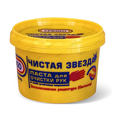 Паста для очистки рук "Чистая звезда", контейнер 200мл фото