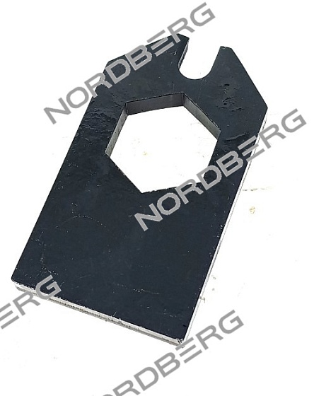 Пластина фиксатор шестигранника для 4638 NORDBERG C-01-1300005