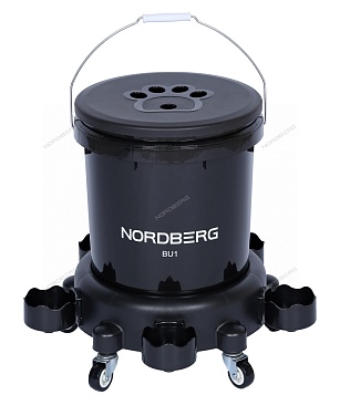 Ведро для мойки на колесах NORDBERG BU1 фото
