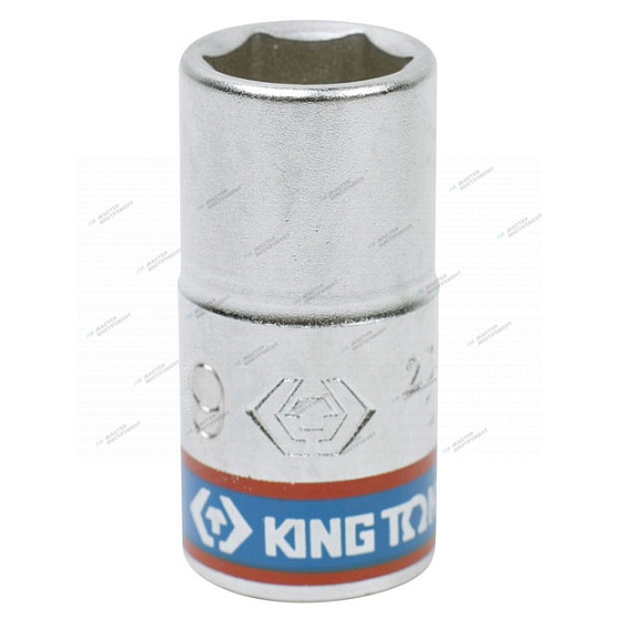KINGTONY ГОЛОВКА ТОРЦЕВ. 233509M 1/4" 6гр. 09мм