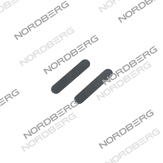 Пластина клапана для NCP100/420A, NCP100/420, NCP200/580, комплект 2 шт. NORDBERG 21125017