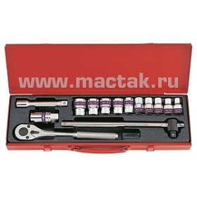 1/2” комплект торцевых головок 4512MR
