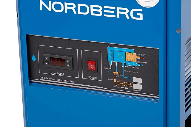 Осушитель воздуха до 16 бар, 2400 л/мин, 220 В NORDBERG NCD20