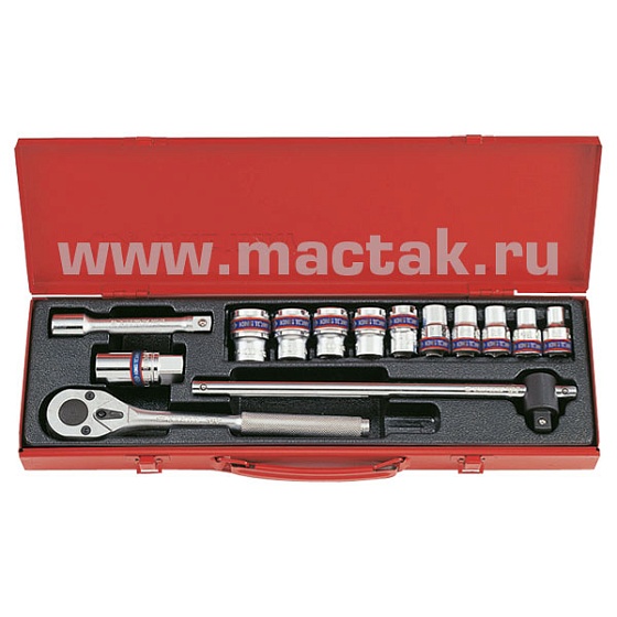 1/2” комплект  торцевых головок 4512MR