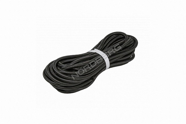 Шланг топливный резиновый в оплетке 4мм, бухта 15м. NORDBERG H0409NBR-BR_15